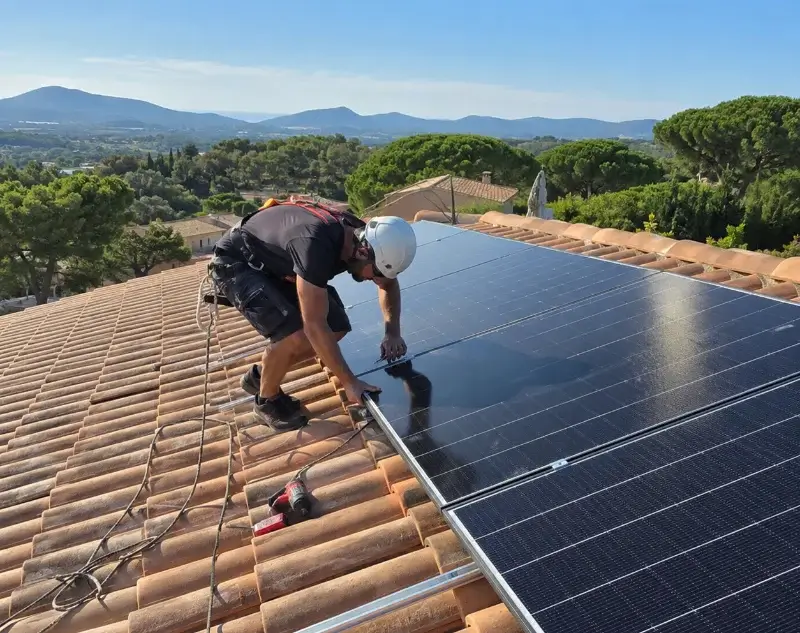 Installateur panneaux solaires Floure — pose photovoltaïque sur toiture